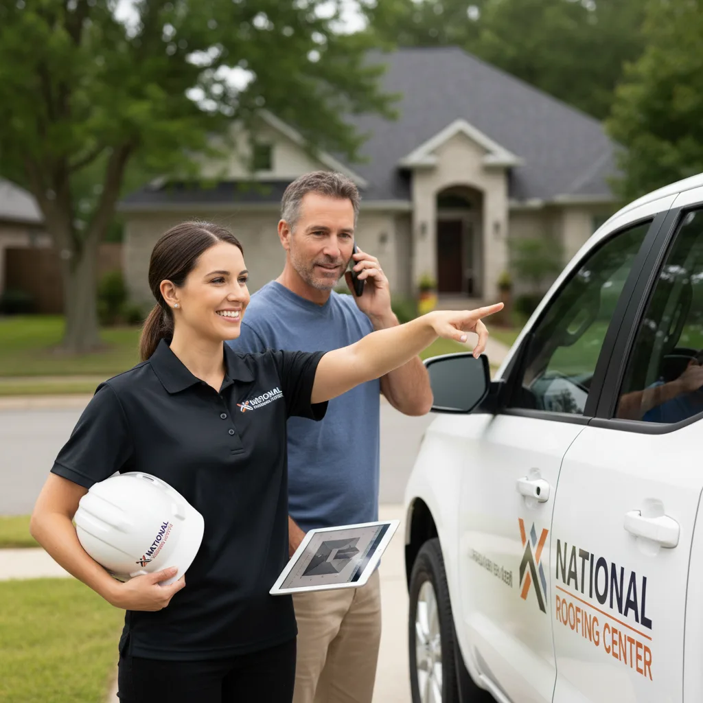 National Roofing Center customer support in Rothschild